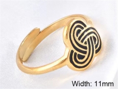 HY Wholesale Rings Jewelry 316L Stainless Steel Jewelry Rings-HY0152R0177