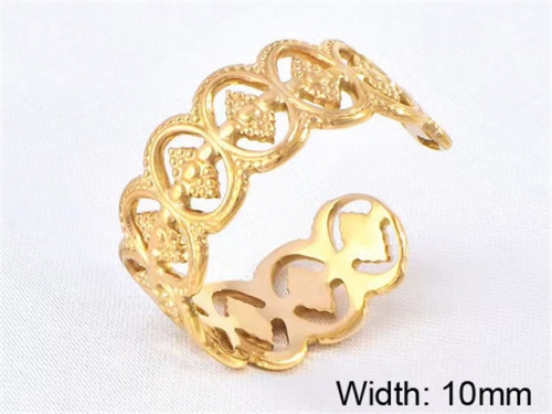 HY Wholesale Rings Jewelry 316L Stainless Steel Jewelry Rings-HY0152R0165