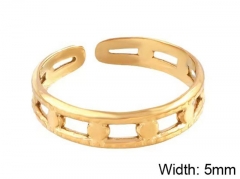 HY Wholesale Rings Jewelry 316L Stainless Steel Jewelry Rings-HY0152R0065