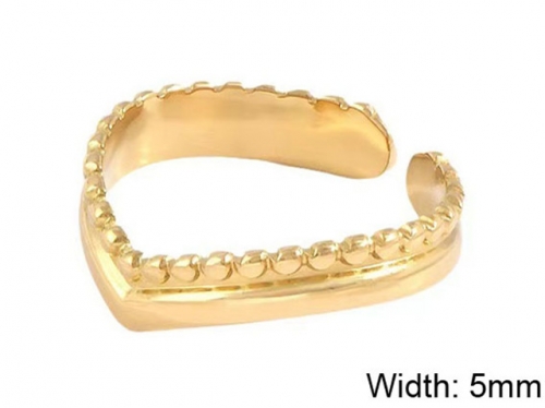 HY Wholesale Rings Jewelry 316L Stainless Steel Jewelry Rings-HY0152R0135