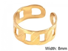 HY Wholesale Rings Jewelry 316L Stainless Steel Jewelry Rings-HY0152R0005