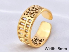 HY Wholesale Rings Jewelry 316L Stainless Steel Jewelry Rings-HY0152R0121