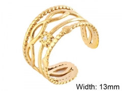 HY Wholesale Rings Jewelry 316L Stainless Steel Jewelry Rings-HY0152R0051