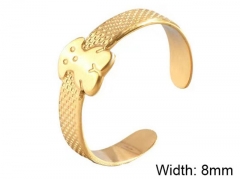 HY Wholesale Rings Jewelry 316L Stainless Steel Jewelry Rings-HY0152R0011