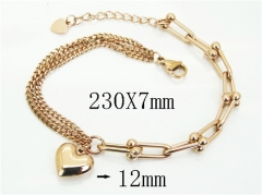 HY Wholesale Bracelets 316L Stainless Steel Jewelry Bracelets-HY47B0216HHS