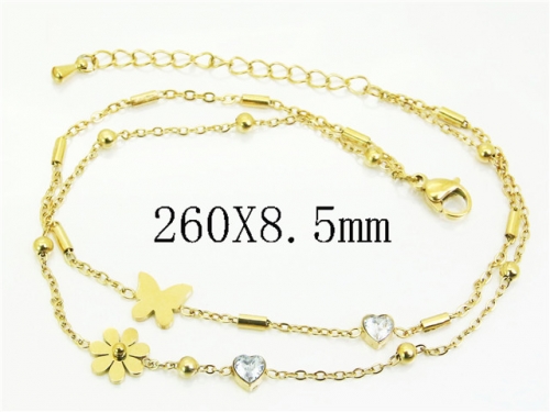 HY Wholesale Bracelets 316L Stainless Steel Jewelry Bracelets-HY32B1095HXX