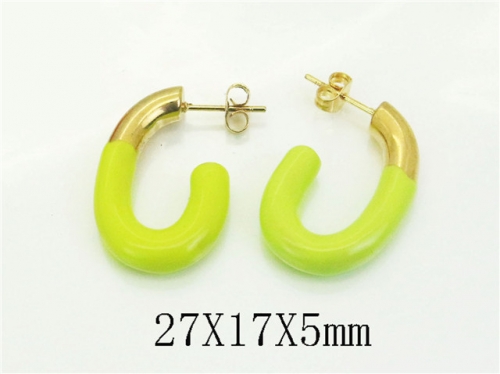 HY Wholesale Earrings 316L Stainless Steel Earrings Jewelry-HY80E1112NZ