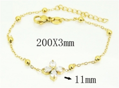 HY Wholesale Bracelets 316L Stainless Steel Jewelry Bracelets-HY12B0357OL