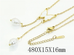 HY Wholesale Stainless Steel 316L Jewelry Popular Necklaces-HY80N0913MW