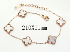HY Wholesale Bracelets 316L Stainless Steel Jewelry Bracelets-HY47B0225HVV