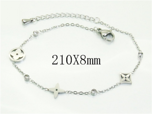 HY Wholesale Bracelets 316L Stainless Steel Jewelry Bracelets-HY47B0238OE