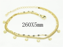 HY Wholesale Bracelets 316L Stainless Steel Jewelry Bracelets-HY25B0401HHX