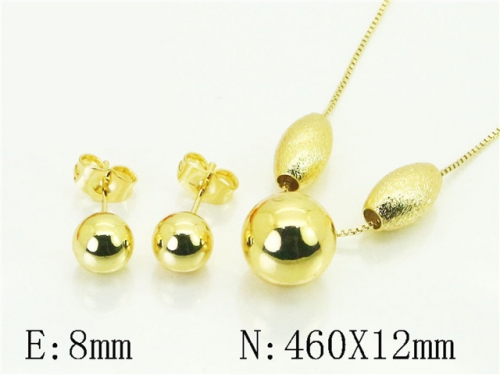 HY Wholesale Jewelry Set 316L Stainless Steel jewelry Set Fashion Jewelry-HY45S0078HIW