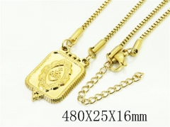 HY Wholesale Stainless Steel 316L Jewelry Popular Necklaces-HY92N0540HLV