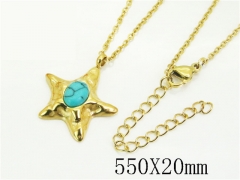 HY Wholesale Stainless Steel 316L Jewelry Popular Necklaces-HY25N0181HJL