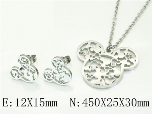 HY Wholesale Jewelry Set 316L Stainless Steel jewelry Set Fashion Jewelry-HY21S0418HNQ