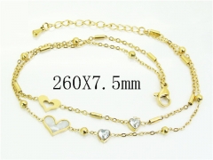 HY Wholesale Bracelets 316L Stainless Steel Jewelry Bracelets-HY32B1090HQQ