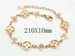 HY Wholesale Bracelets 316L Stainless Steel Jewelry Bracelets-HY47B0219HIW
