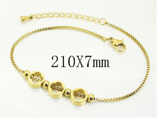 HY Wholesale Bracelets 316L Stainless Steel Jewelry Bracelets-HY47B0247OW
