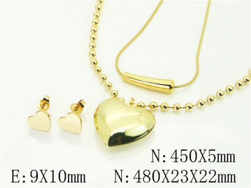 HY Wholesale Jewelry Set 316L Stainless Steel jewelry Set Fashion Jewelry-HY45S0087HMX