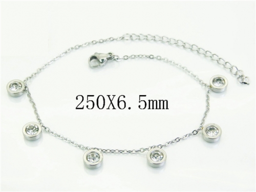 HY Wholesale Bracelets 316L Stainless Steel Jewelry Bracelets-HY25B0380OC
