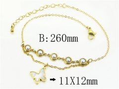 HY Wholesale Bracelets 316L Stainless Steel Jewelry Bracelets-HY32B1103HHW