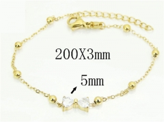 HY Wholesale Bracelets 316L Stainless Steel Jewelry Bracelets-HY12B0356OQ