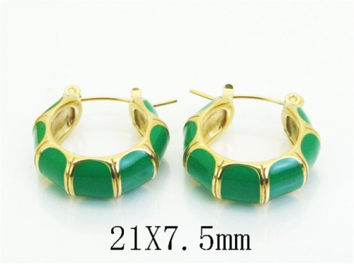 HY Wholesale Earrings 316L Stainless Steel Earrings Jewelry-HY25E0792HM5