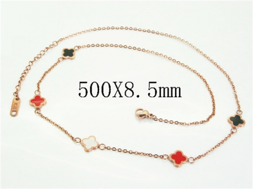 HY Wholesale Stainless Steel 316L Jewelry Popular Necklaces-HY80N0910NL