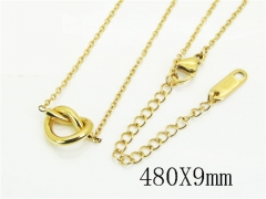 HY Wholesale Stainless Steel 316L Jewelry Popular Necklaces-HY25N0180HDD