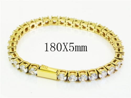 HY Wholesale Bracelets 316L Stainless Steel Jewelry Bracelets-HY12B0363LKF
