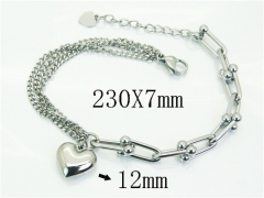 HY Wholesale Bracelets 316L Stainless Steel Jewelry Bracelets-HY47B0214HQQ