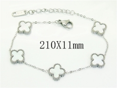 HY Wholesale Bracelets 316L Stainless Steel Jewelry Bracelets-HY47B0223PW