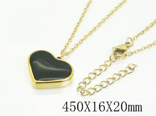 HY Wholesale Stainless Steel 316L Jewelry Popular Necklaces-HY80N0912LE
