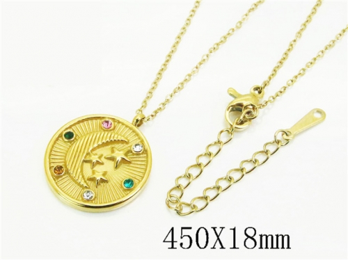 HY Wholesale Stainless Steel 316L Jewelry Popular Necklaces-HY25N0176PL