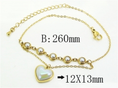 HY Wholesale Bracelets 316L Stainless Steel Jewelry Bracelets-HY32B1110HHS