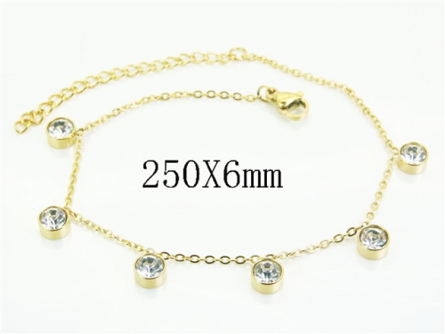 HY Wholesale Bracelets 316L Stainless Steel Jewelry Bracelets-HY25B0375PA