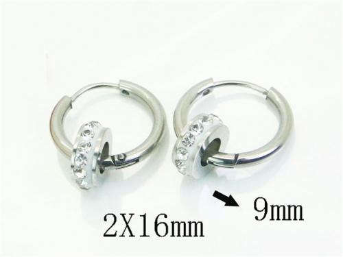 HY Wholesale Earrings 316L Stainless Steel Earrings Jewelry-HY80E1127KC