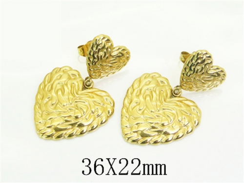 HY Wholesale Earrings 316L Stainless Steel Earrings Jewelry-HY80E1134OW
