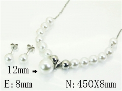 HY Wholesale Jewelry Set 316L Stainless Steel jewelry Set Fashion Jewelry-HY21S0438OE