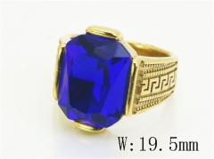 HY Wholesale Rings Jewelry Stainless Steel 316L Rings-HY17R0874HIT