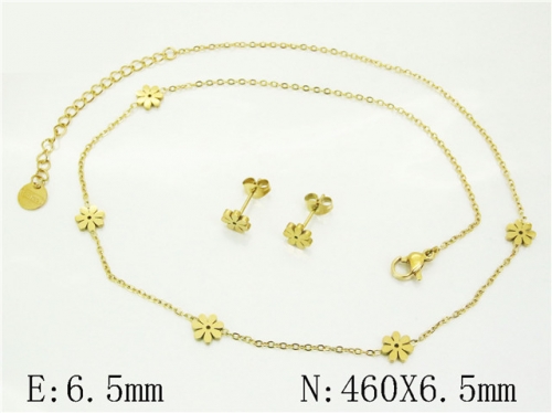 HY Wholesale Jewelry Set 316L Stainless Steel jewelry Set Fashion Jewelry-HY32S0130HJW