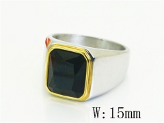 HY Wholesale Rings Jewelry Stainless Steel 316L Rings-HY17R1072HJS