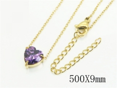 HY Wholesale Stainless Steel 316L Jewelry Popular Necklaces-HY12N0761XNL