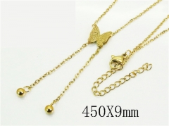 HY Wholesale Stainless Steel 316L Jewelry Popular Necklaces-HY92N0545KQ