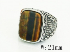HY Wholesale Rings Jewelry Stainless Steel 316L Rings-HY17R0975HIU