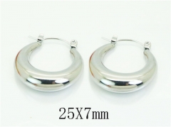 HY Wholesale Earrings 316L Stainless Steel Earrings Jewelry-HY74E0126WNL