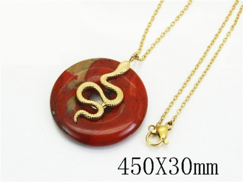 HY Wholesale Stainless Steel 316L Jewelry Popular Necklaces-HY92N0542HNC