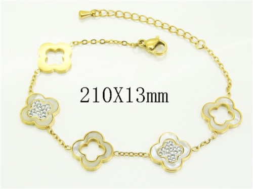 HY Wholesale Bracelets 316L Stainless Steel Jewelry Bracelets-HY32B1129HIF