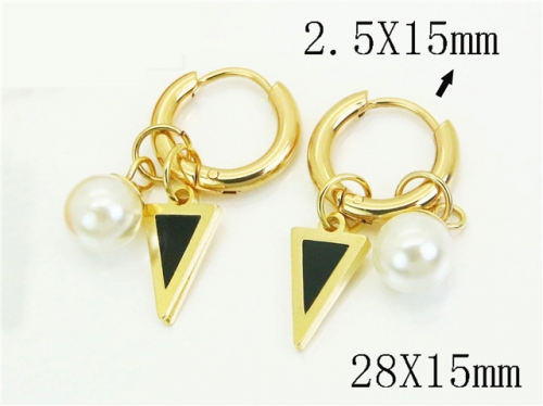 HY Wholesale Earrings 316L Stainless Steel Earrings Jewelry-HY60E1968YJL